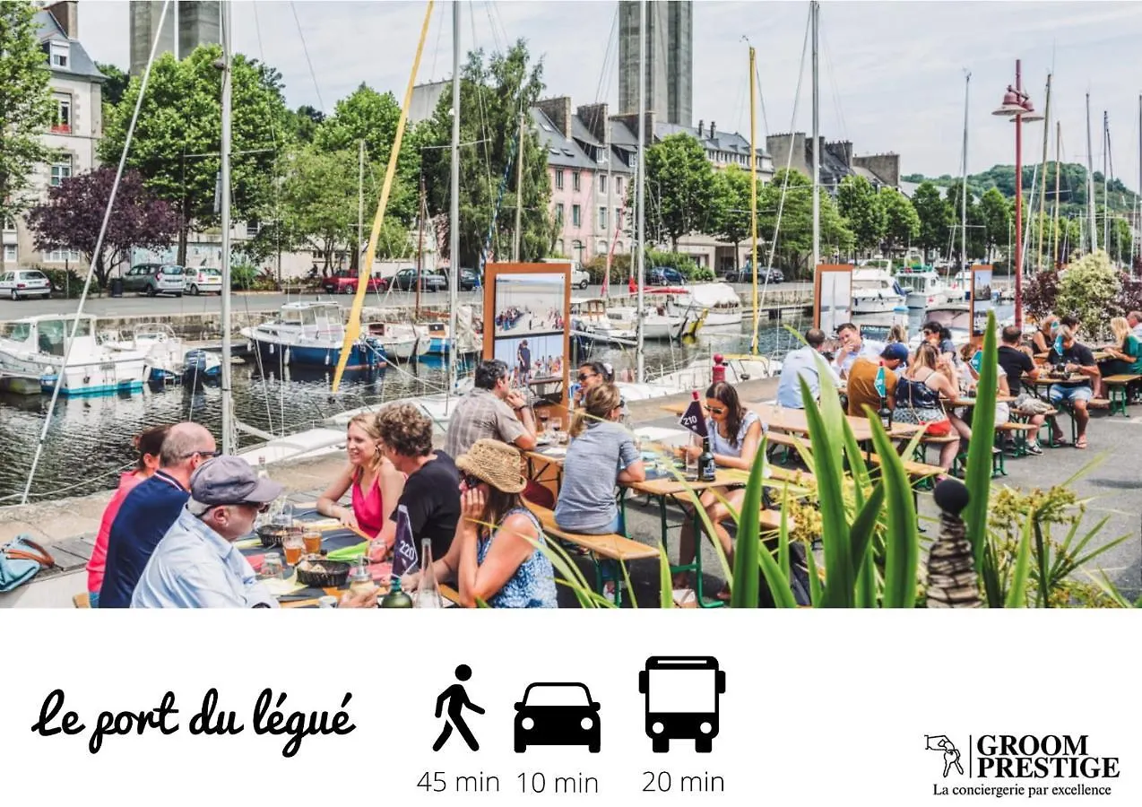 Apartment L'Emeraude Briochin-Style Et Gout Juste Pour Vous! Saint-Brieuc France